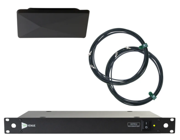 DIVERSITY ARCHITECTURAL ANTENNA DISTRO4 PACKAGE, BLACK